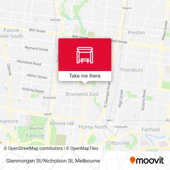 Glenmorgan St/Nicholson St map