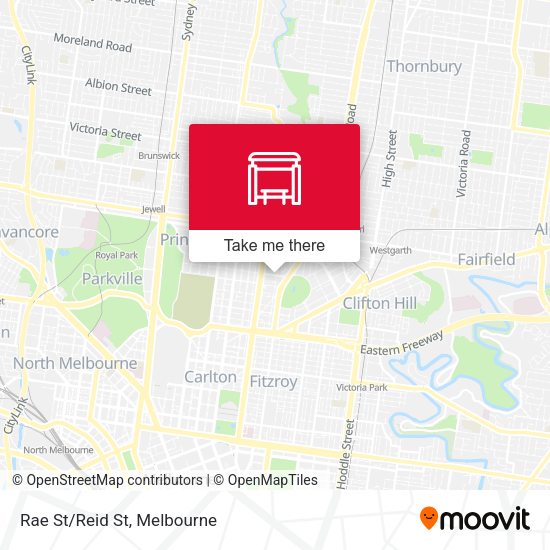 Rae St/Reid St map