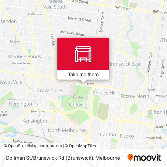 Dollman St / Brunswick Rd map