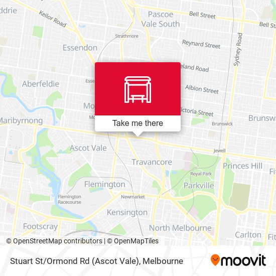 Stuart St / Ormond Rd (Ascot Vale) map