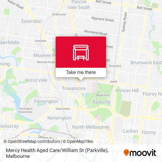Mercy Health Aged Care / William St (Parkville) map