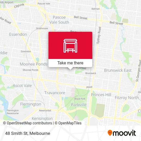Mapa 48 Smith St