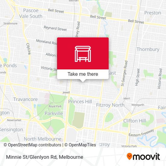 Minnie St/Glenlyon Rd map