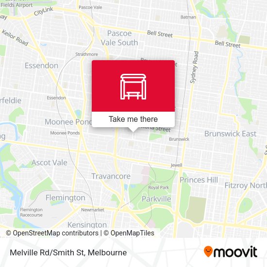 Melville Rd/Smith St map