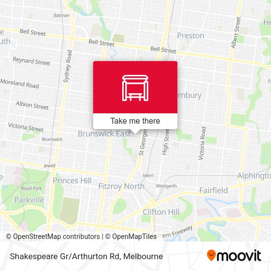 Shakespeare Gr/Arthurton Rd map