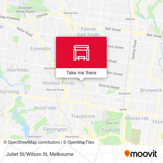 Juliet St/Wilson St map