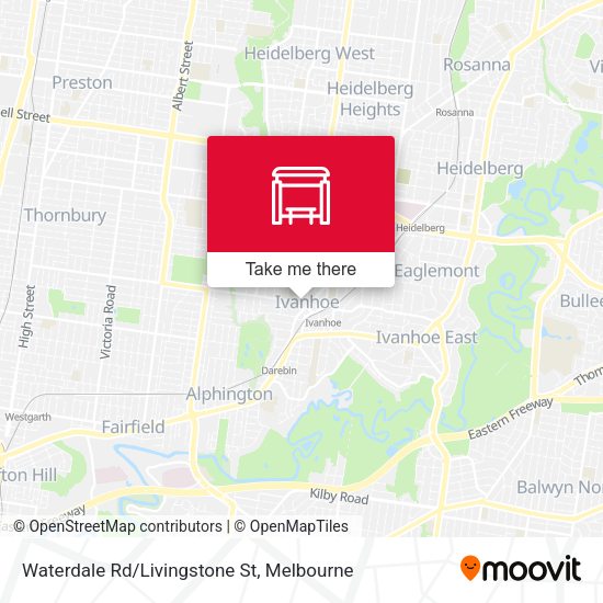 Waterdale Rd/Livingstone St map