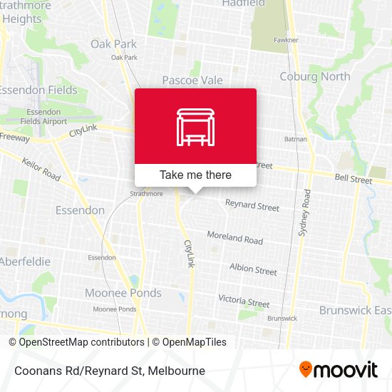 Coonans Rd/Reynard St map