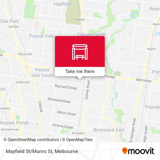 Mayfield St/Munro St map