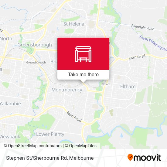 Stephen St/Sherbourne Rd map