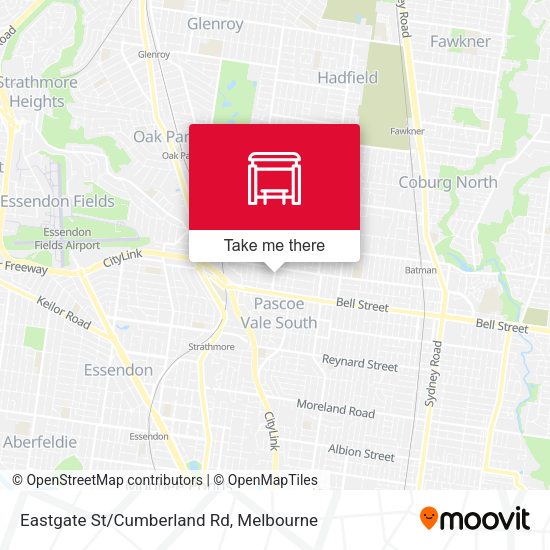 Eastgate St/Cumberland Rd map