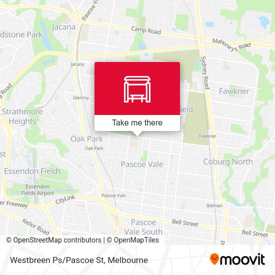 Westbreen Ps/Pascoe St map