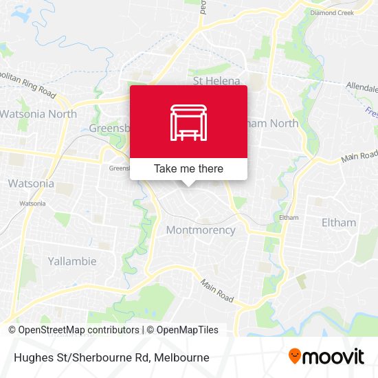Hughes St/Sherbourne Rd map