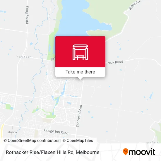 Mapa Rothacker Rise/Flaxen Hills Rd