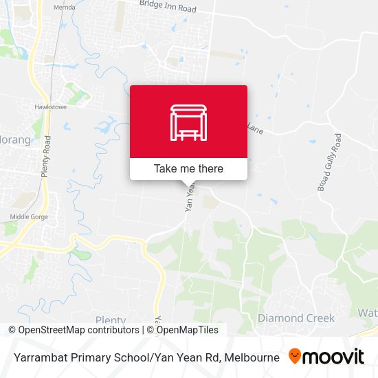 Yarrambat Primary School / Yan Yean Rd map