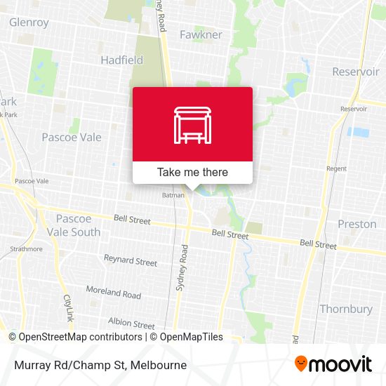 Murray Rd/Champ St map