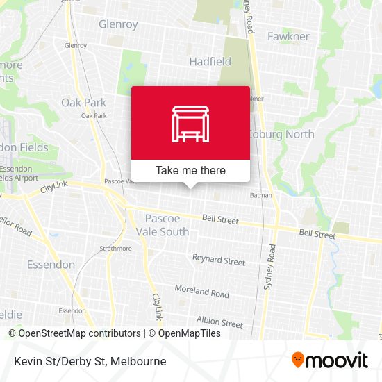 Kevin St/Derby St map
