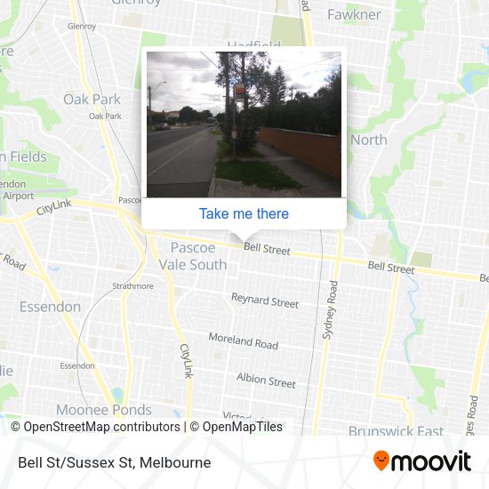 Bell St/Sussex St map