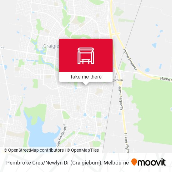 Pembroke Cres / Newlyn Dr (Craigieburn) map