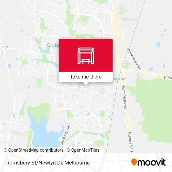 Mapa Ramsbury St/Newlyn Dr