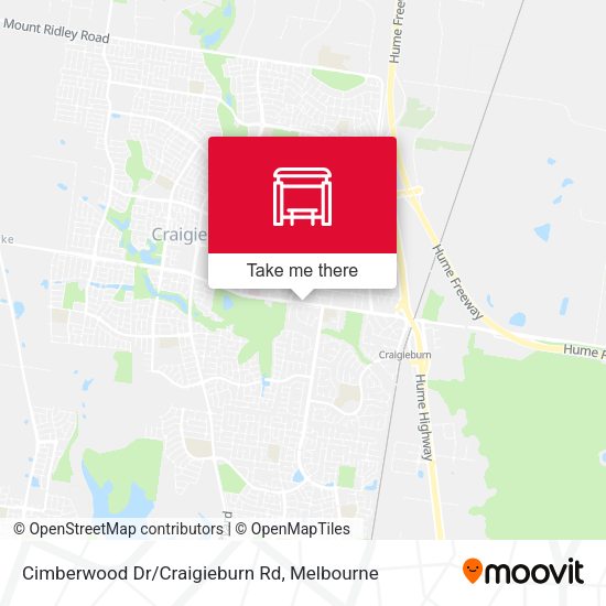 Cimberwood Dr/Craigieburn Rd map