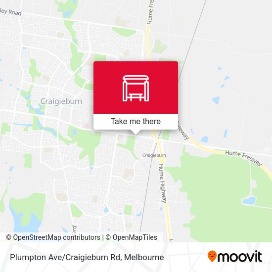 Plumpton Ave/Craigieburn Rd map