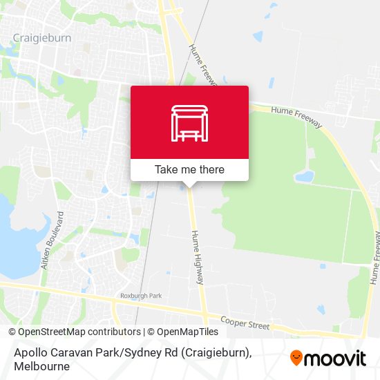 Apollo Caravan Park / Sydney Rd (Craigieburn) map