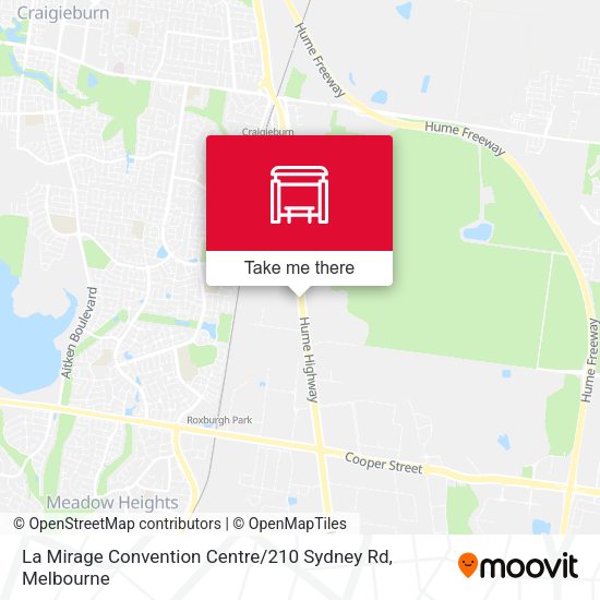 La Mirage Convention Centre / 210 Sydney Rd map