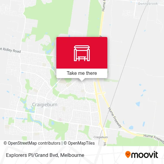 Mapa Explorers Pl/Grand Bvd