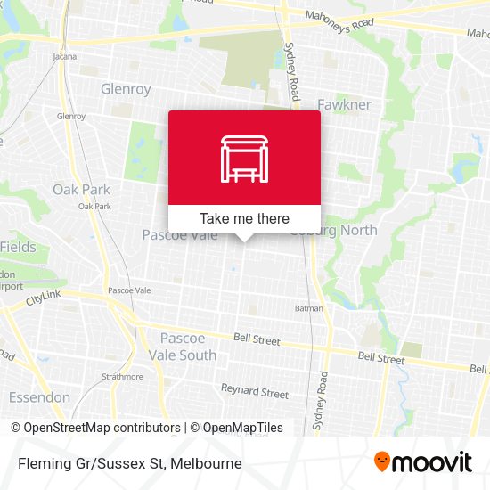 Fleming Gr/Sussex St map