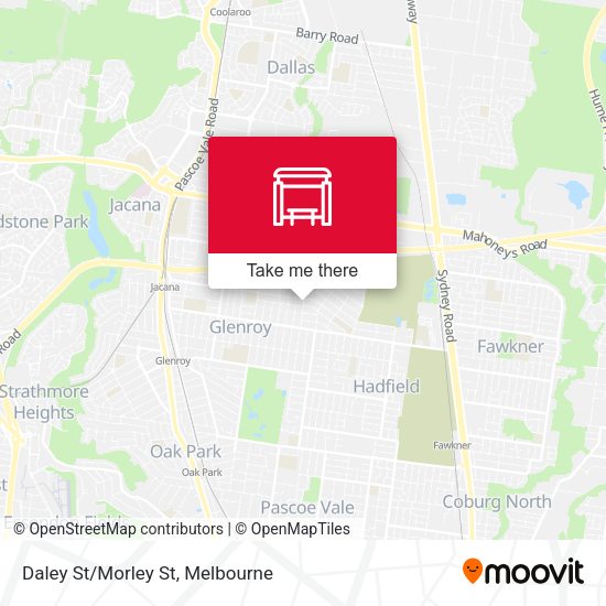 Daley St/Morley St map