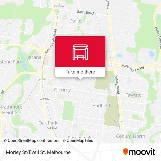 Morley St/Evell St map