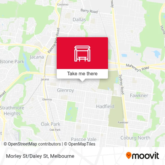 Mapa Morley St/Daley St