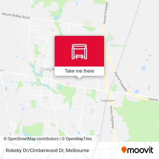 Rokeby Dr/Cimberwood Dr map