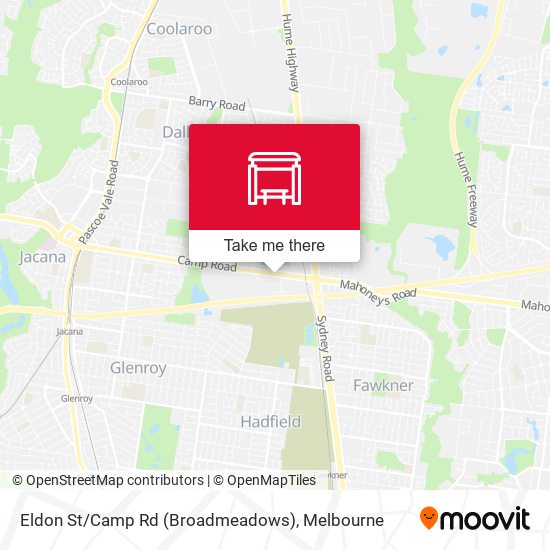 Eldon St / Camp Rd (Broadmeadows) map