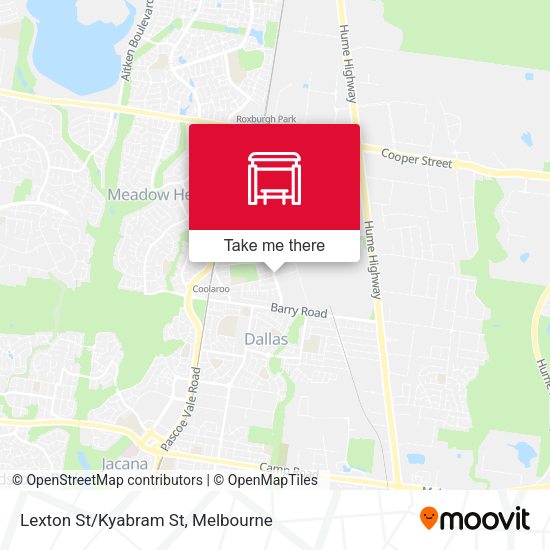 Lexton St/Kyabram St map