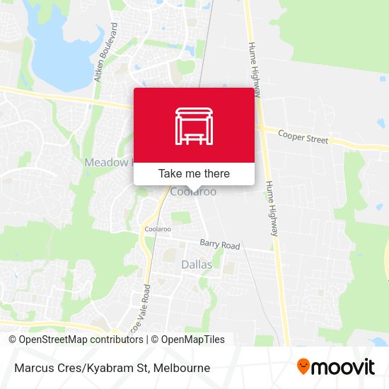 Marcus Cres/Kyabram St map