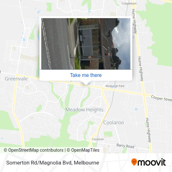Somerton Rd/Magnolia Bvd map