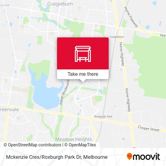 Mckenzie Cres/Roxburgh Park Dr map