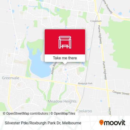 Silvester Pde/Roxburgh Park Dr map