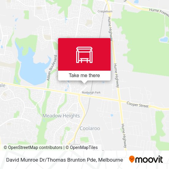 David Munroe Dr / Thomas Brunton Pde map