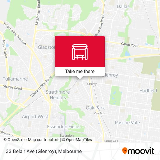 33 Belair Ave (Glenroy) map