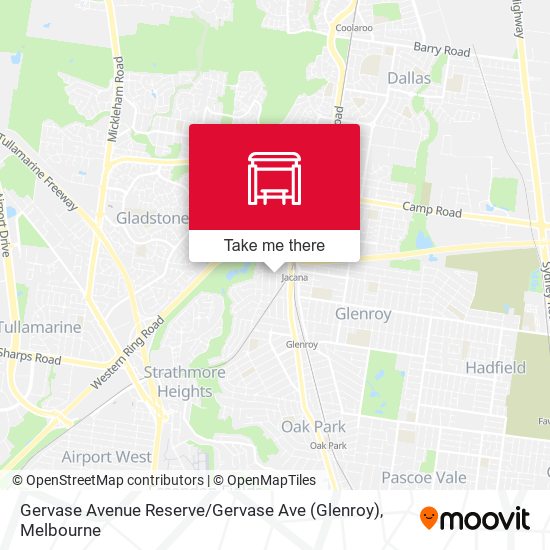 Gervase Avenue Reserve / Gervase Ave (Glenroy) map