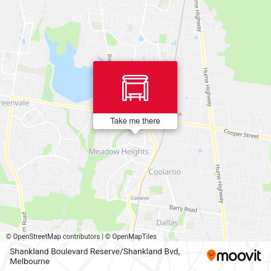 Shankland Boulevard Reserve / Shankland Bvd map
