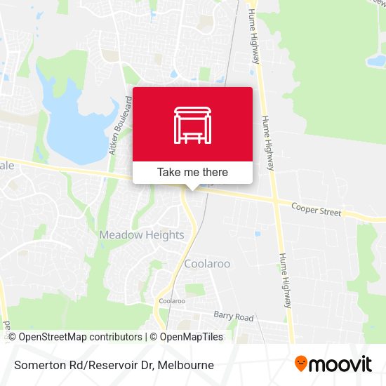 Somerton Rd/Reservoir Dr map