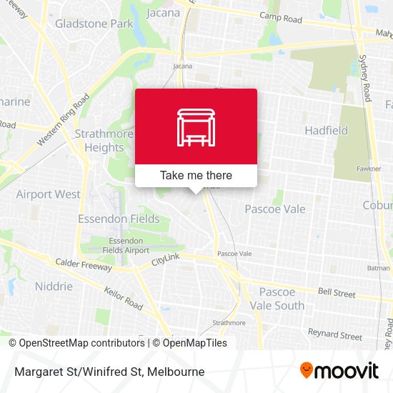 Margaret St/Winifred St map