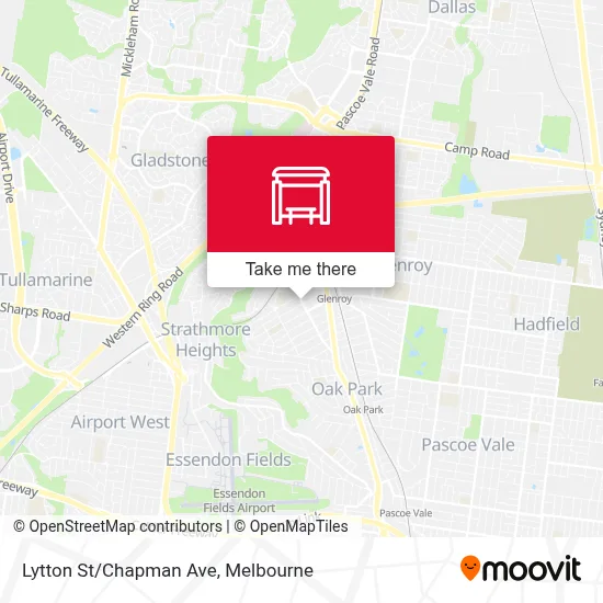 Mapa Lytton St/Chapman Ave