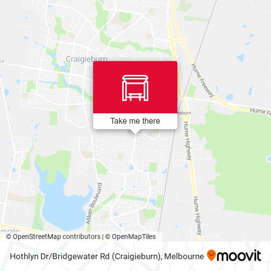 Hothlyn Dr / Bridgewater Rd (Craigieburn) map