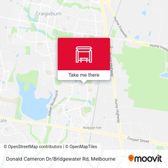 Donald Cameron Dr / Bridgewater Rd map