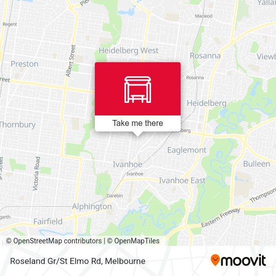 Roseland Gr/St Elmo Rd map